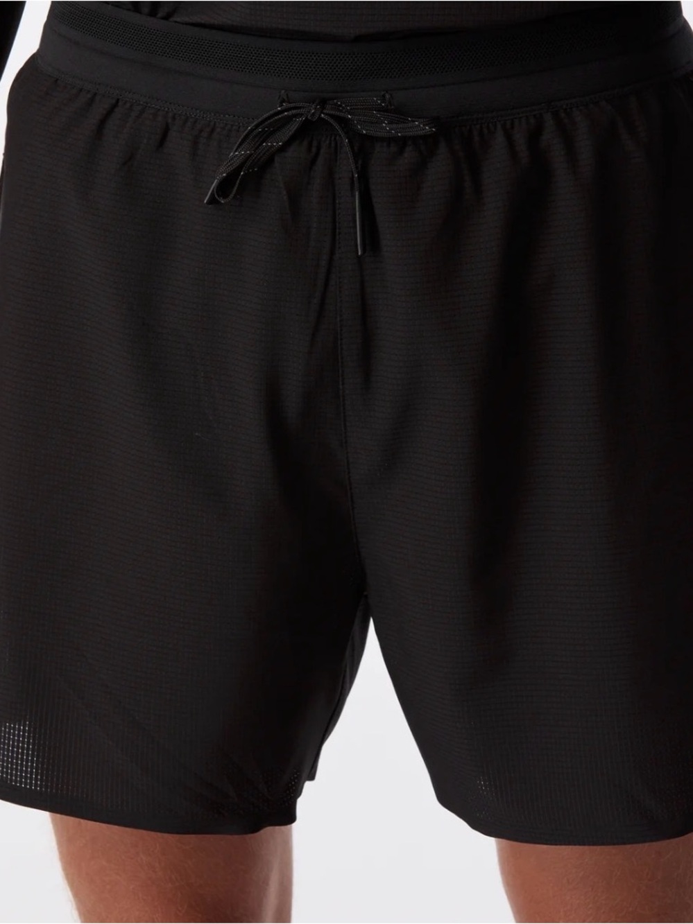 I Love Ugly ACTIVE 4.5 INCH RUN SHORT - BLACK size m
